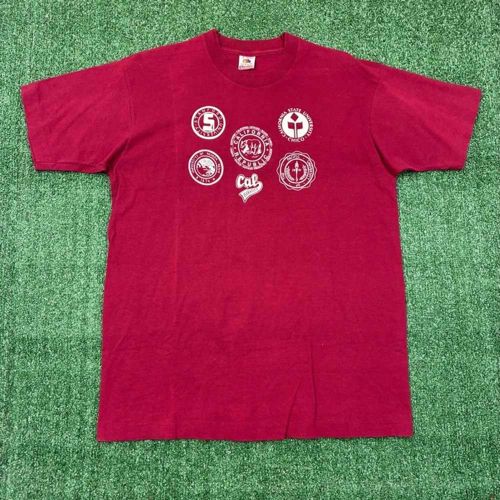 Vintage 90s California Universities Graphic T-shirt